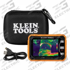 KLEIN TOOLS Infrared Camera: 55.6° +/- 2.8°, Wireless, 480 x 320, Sound, 9 Hz Frame Rate (MPN TI290). Key specifications — Focus Method: Fixed; Manufacturer Part Number: TI290; Brand: KLEIN TOOLS; Field of View: 55.6° +/- 2.8°; Infrared Resolution: 480 x 320; Intrinsic Safety: Not Specified Intrinsically Safe; Features_Broad: Multiple Color Pallets.