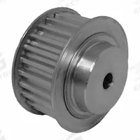 DAYTON Timing Pulley: Trapezoidal, Plain, For T5 Timing Belt Section, For 16 mm Belt Wd, 26 Teeth (MPN 27T5/26-2). Key specifications — Brand: DAYTON; Tooth Profile: Trapezoidal; Finish: Plain.