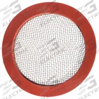 Cam and Groove Gasket: 2 in For Coupling Size, Red, 2 5/8 in Outside Dia, Flat with Screen, Silicone (MPN ZUSA-CAM-S100S-2). Key specifications — Color: Red; Color Code Stripe: None; Metal Detectable: No; Durometer: 60A; Gasket Material: Silicone; Brand: USA INDUSTRIALS.