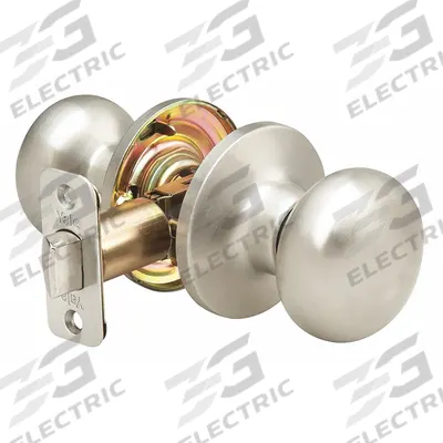 YALE Door Lockset: Nickel (MPN SNPR15). Key specifications — Lockset Style: Sinclair Knob. - Privacy Knob Locksets