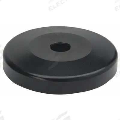 APPROVED VENDOR Caster-Mount Bumper: For WRC-1936-2, For 1ECJ2, Black - Caster-Mount Bumpers for Utility Carts with Adjustable-Height Shelves