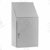 HAMMOND Console Cabinet: Steel, 24 in x 22.13 in x 21.25 in, NEMA 12, IP54 (MPN 1471C24). Key specifications — Brand: HAMMOND; Enclosure Material: Steel.