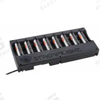 STREAMLIGHT Charge Bank: Lithium Ion, SL-B26, 5 1/2 hr (MPN 20224). Key specifications — Battery Chemistry: Lithium Ion; For Battery Size: SL-B26; Battery Recharge Time: 5-1/2 hr; Includes: 120V/100V AC Adapter; Brand: STREAMLIGHT.