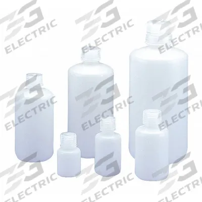 APPROVED VENDOR Sampling Bottle: HDPE, 4 fl oz, 125 mL, Natural, 24-415 Screw Closure Size - HDPE Narrow Mouth Round Lab Bottles