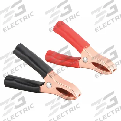 FUSION Battery Charging Clamp: Plier, Crimp, 50 A Max Current, 12V, Copper/Steel - Charging Clamps