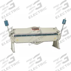 BAILEIGH INDUSTRIAL Sheet Metal Brake: Hand Lever, 18 ga Capacity, 144 in Max. Bending Wd (MPN HB-14418). Key specifications — attr76087: Yes; attr76080: BAILEIGH INDUSTRIAL.