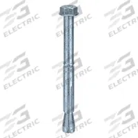 MKT FASTENING Wedge Anchor Stud: 237 mm Overall Lg, 24 mm Dia, M16 Thread Size, Steel, Steel, 5 PK (MPN M16530301). Key specifications — Brand: MKT FASTENING; Anchor Type: Wedge; Finish Type: Zinc Plated.