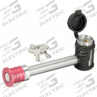 MASTER LOCK Receiver Lock: Stainless Steel, (2) Keys, Receiver Lock (MPN 1469DAT). Key specifications — Includes: (2) Keys; Vehicle Class: IV; Brand: MASTER LOCK; Product Type: Receiver Lock; Material: Stainless Steel.