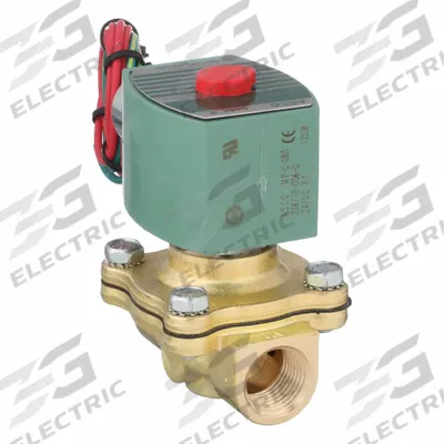 REDHAT Solenoid Valve: 2-Way, Normally Closed, 1/2 in Pipe Size, 24V DC, Watertight - 2-Way/2-Position, Normally Closed Solenoid Valves