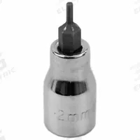 SK PROFESSIONAL TOOLS Socket Bit: 3/8 in Drive Size, Hex Tip, 2 mm Tip Size, 3 in Overall Lg, Metric (MPN 41400). Key specifications — attr1204765: Replaceable Insert; attr1204767: SK PROFESSIONAL TOOLS.