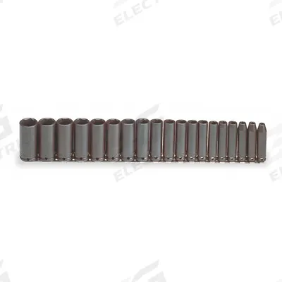 PROTO Impact Socket Set: 3/8 in Drive Size, Small Set (0-50 pieces) Set Size - Metric Impact Socket Sets