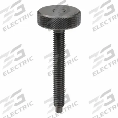 TE-CO Dog Point Knurled Head Screw: 5/16"-18 Thread - Knurled-Head Dog-Point Hand Knob Screws
