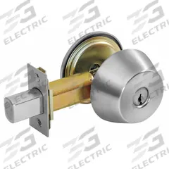 CORBIN RUSSWIN Deadbolt Lock: Cylindrical, 2 1/4 in Door Thick - Max, Chrome (MPN DL3213 626). Key specifications — ADA Compliant: No; Brand: CORBIN RUSSWIN; Cylinder Core Type: Conventional Core Cylinder; Finish: Satin Chromium-Plated; Keyway Type: L4; Includes Core: Core Included; Ligature Resistance: Not Ligature-Resistant.