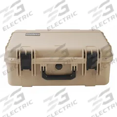 SKB Protective Case: 9 in x 12 in x 4 1/2 in Inside, Solid, Beige, Stationary, 3 lb Wt, No Wheels (MPN 3I-1209-4T-L). Key specifications — Closure Type: Latches; Brand: SKB; Carry-On Size: Yes.