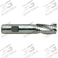 YG-1 Roughing End Mill: Cobalt, TiN Coated, 4 Flute, 9/16" Mill Dia, 1-3/8" LOC, 3-3/8" OAL (MPN 73328CN)