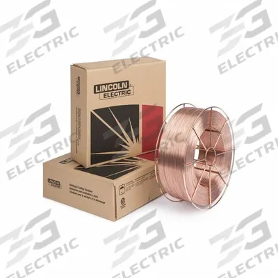 LINCOLN ELECTRIC Welding Wire: Low-Alloy Steel, 0.045 in, 44 lb, 114 to 115 ksi - ER100S-G MIG Welding Wire