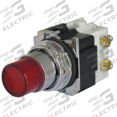 EATON Pilot Light: 30 mm Panel Mounting Size, Amber, LED - LED Pilot-Lights
