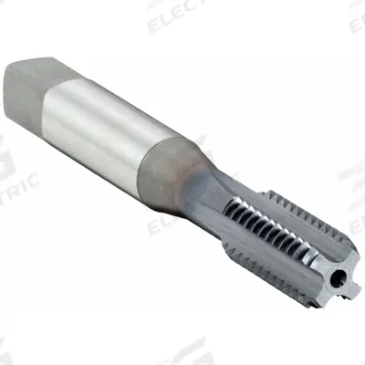 OSG Straight Flute Tap: 1/2"-20 UNF, H5 / 2B-3B, 4 Flute, Bottoming Chamfer - Straight-Flute Machine Taps for Aluminum