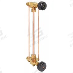 APOLLO Water Gauge: Bronze, 5/8 in Gauge Glass Dia, 12 in Gauge Glass Lg, 14 in Center to Center Lg (MPN 2035100). Key specifications — Valve Type: Ball Check; Brand: APOLLO; Stem Packing Material: TFE; Gasket Material: EPDM.