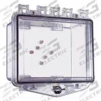 SAFETY TECHNOLOGY INTERNATIONAL Enclosure: Polycarbonate, 5 15/16 in Overall Dp, STI-7511A. Key specifications — Manufacturer Part Number: STI-7511A; Brand: SAFETY TECHNOLOGY INTERNATIONAL; Color: Clear; For Location: Outdoor; For Use With: Keypads; Includes: Mounting Hardware; Mounting Location: Wall Mount; Mounting Style: Surface Mount.