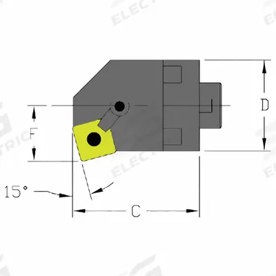 ULTRA-DEX USA Indexable Cutting Head Unit: MH32 MSKNL6-CFT (MPN 912-000-137) - Machining