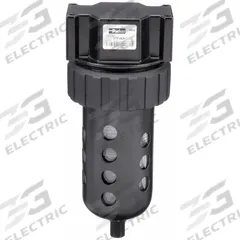 PARKER Compressed Air Filter: Particulate, 3/4 in NPT, 40 micron, 145 cfm, 150 psi Max Op Pressure (MPN 07F46AC). Key specifications — attr110055: 07F; attr110008: PARKER.