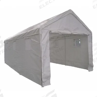 APPROVED VENDOR Solid Wall Kit: White, (4) Walls, Polyethylene - Sidewalls for Canopies