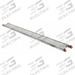 LOUISVILLE LADDER Scaffolding Stage (MPN P11208). Key specifications — Color: Silver; Included Components: Optional modularhandrail system; Series: P; Brand: LOUISVILLE LADDER; Deck Material: Aluminum; Frame Material: Aluminum.