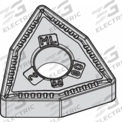 WIDIA Turning Insert: WNMG332ML - Trigon (W) Indexable Turning Inserts