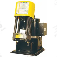 PARKER Crimping Machine: 1 1/4 in Max, Corded, 120V, Bench Mount, 30 ton Force, 10,000 psi Max (MPN 82C-KKB). Key specifications — attr666555: Up to 5/8 in ID 4 Wire Spiral; attr564939: PARKER; attr564985: 120V; attr564965: Bench Mount.
