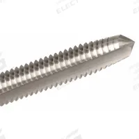 CLEVELAND Straight Flute Tap: 1/2"-20 UNF, H5 / 2B, 4 Flute, Plug Chamfer, High Speed Steel (MPN C54742)