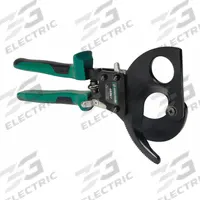 GREENLEE Ratchet Cable Cutter: Steel Handle, Center, For 1,000 kcmil Max Dia Aluminum Electric Cable (MPN 45207). Key specifications — attr324789: GREENLEE; attr308384: Center; attr308389: Steel; attr308391: 750 kcmil (Copper).