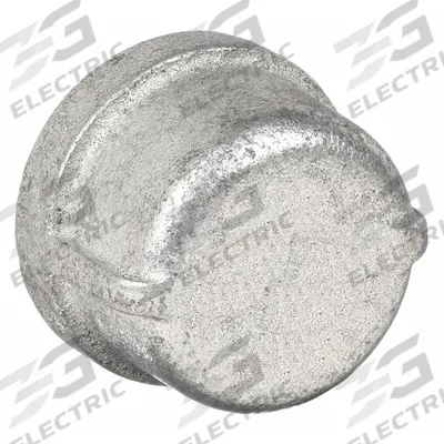 ANVIL Cap: Cap, 300 psi @ 150° F, 1 1/4 in, NPT Threaded, Malleable Iron - Medium-Pressure Threaded Pipe Fittings