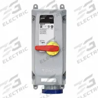 LEVITON Mechanical Interlock: 277/480V AC, Three Phase, 100 A, 4 Pole, 5 Wire (MPN 5100MI7WLEV). Key specifications — Brand: LEVITON; Reverse Service: No.