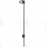 Q-BOLT Drop Rod: Drop Rod, Padlock, 9/16 in Bolt Head Dia, Q-Bolt 40", 3/8 in Max Shackle Dia, Steel (MPN QB140). Key specifications — Brand: Q-BOLT; Color: Black; Finish: Powder Coated; Latch Type: Padlock; Hardware Included: Yes; Material: Steel; Product Type: Drop Rod.