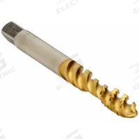 WIDIA GTD Spiral Flute Tap: #10-32 UNF, H3 / 3B, 3 Flute, Plug Chamfer, TiN Coated High Speed Steel (MPN 19624)
