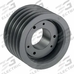 APPROVED VENDOR V-Belt Pulley: 5V630, 5 Groove, 6.3 in OD, Bushed Bore, SK, For 5V/5VX Belt Section (MPN 55V630SK). Key specifications — Pulley Industry Number: 5V630; Pitch Diameter: 6.3 in (5V); For Belt Section (broad, with similar types): 5V or 5VX.