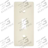 LEGRAND Toggle Switch Cover: CableSmart 40N2, 4 in Wd, 2 in Ht, Plastic, Ivory (MPN 5507SW). Key specifications — Series: CableSmart 40N2; Material: Non-Metallic; Color: Ivory; For Use With: V2400 Wall Source Box Raceways; Brand: LEGRAND; Item: Toggle 1-Gang Box Cover.