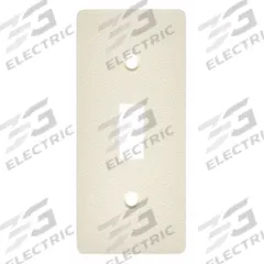 LEGRAND Toggle Switch Cover: CableSmart 40N2, 4 in Wd, 2 in Ht, Plastic, Ivory (MPN 5507SW). Key specifications — Series: CableSmart 40N2; Material: Non-Metallic; Color: Ivory; For Use With: V2400 Wall Source Box Raceways; Brand: LEGRAND; Item: Toggle 1-Gang Box Cover.