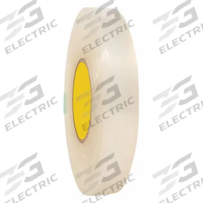 APPROVED VENDOR Foam Tape: Firm, Permanent, 1/2 in Wd, 36 yd Lg, 20 mil Thick, Closed - Transparent Double-Sided Foam Tape