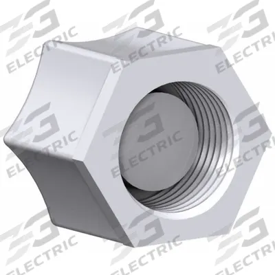 JACO Compression Nuts: 1/4 in OD Size, Compression, Polypropylene - Polypropylene Compression Tube Fittings