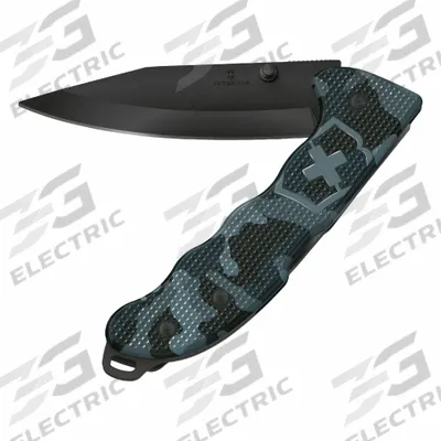 VICTORINOX SWISS ARMY Folding Knife: 3 3/4 in Blade Lg, 5 1/4 in Closed Lg - Manually-Opening Folding Knives