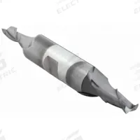 CLEVELAND Square End Mill: High Speed Steel, TiCN Coated, Double End, 2 Flute, 3/16" Mill Dia (MPN C33693)