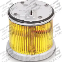 EDWARDS SIGNALING Tower Light Module: Steady, 120V AC, Yellow, 70 mm Overall Dia, 200 Class (MPN 270LEDSY120A). Key specifications — Brand: EDWARDS SIGNALING; Compatible with Series: 200 Class; Lens Color: Yellow; Operating Voltage: 120V AC; Manufacturer Part Number: 270LEDSY120A.