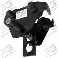 DAYTON Trolley: Push, 4,000 lb Max Hoist Load Capacity, For 3 5/8 in – 8 in Beam Flange Wd (MPN 55HE65). Key specifications — For Beam Shape: Flat; Trolley Frame Material: Cast Iron.