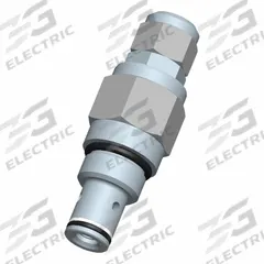 BUCHER HYDRAULICS Cartridge Valve: Screw-In, Screwdriver Adjustment, C10-20 Valve Cavity Size, PCFC (MPN PCFC-10-N-C-0-12.0). Key specifications — attr1012059: PCFC-10-N-C-0-12.0; attr1250696: PCFC; attr1011660: Nitrile; attr1011632: Screwdriver; attr1011635: BUCHER HYDRAULICS; attr1011636: Steel; attr1011644: C10-20.