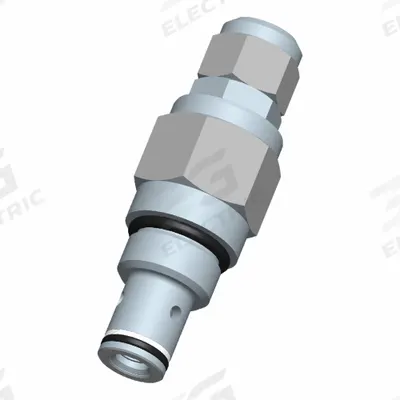 BUCHER HYDRAULICS Cartridge Valve: Screw-In, Screwdriver Adjustment, C10-20 Valve Cavity Size - Flow Control Cartridge Valves