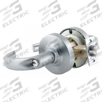 SCHLAGE Door Lockset: Storeroom Lever Locksets, Chrome, ADA Compliant (MPN ND80PD SPA 626 C123). Key specifications — Ligature Resistance: Not Ligature-Resistant; Brand: SCHLAGE; Lockset Function ANSI Code: F86; Visual Indicator Message: No Message; Lockset Style: ND Sparta; ADA Compliant: Yes; Finish: Satin Chromium-Plated : Cast Zinc.