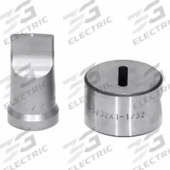 EDWARDS Oblong Punch & Die Set: Edwards, 55 ton_65 ton_100 ton_120 ton Compatible Ironworker Size (MPN ED9-PDOB3/16X1). Key specifications — attr67451: IW55 , IW65 , IW100, IW120; attr67489: Oblong; attr67463: 3/16X1 in; attr67447: ED9-PDOB3/16X1; attr67456: Edwards; attr67443: EDWARDS; attr67472: 3/16X1 in Oblong Punch & Die Set.