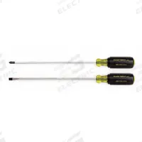 KLEIN TOOLS General Purpose Screwdriver Set: 1-10 Pieces, 2 Pieces, Phillips/Slotted Tip (MPN 85072). Key specifications — attr1205274: KLEIN TOOLS; attr1205269: 1/4 in.